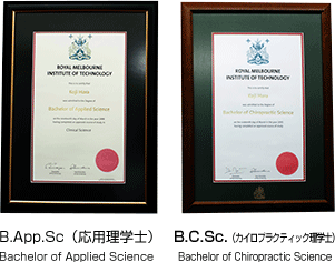 カイロプラクティックの学位