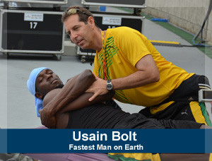 ボルト選手の写真